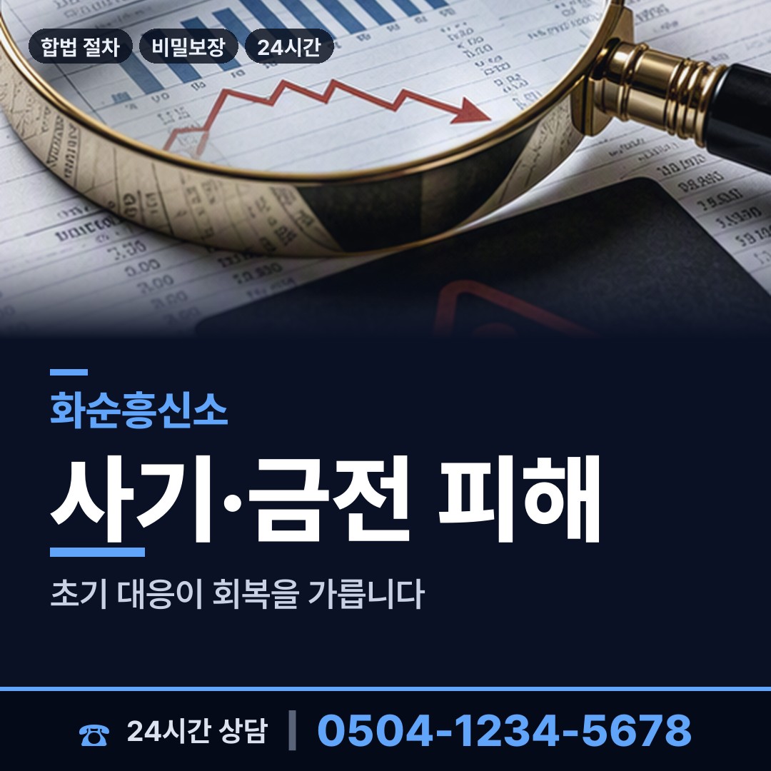 화순 이서면 당일조사 상담 안내